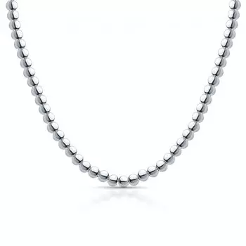 Серебряное шейное украшение