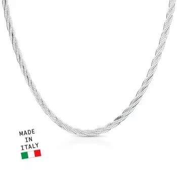 Серебряное шейное украшение