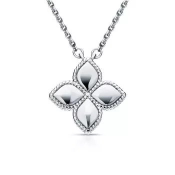 Серебряное шейное украшение