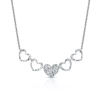 Серебряное шейное украшение