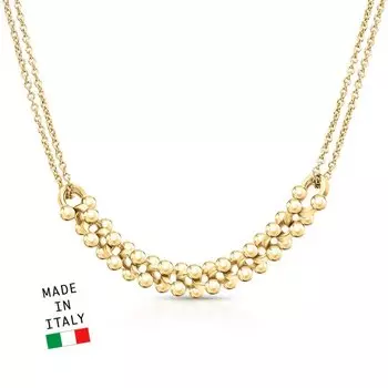 Серебряное шейное украшение