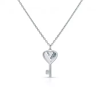 Серебряное шейное украшение