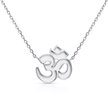 Серебряное шейное украшение