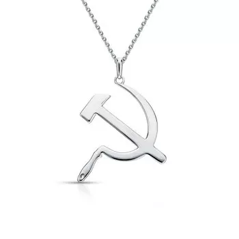 Серебряное шейное украшение