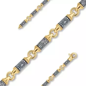 Серебряное шейное украшение