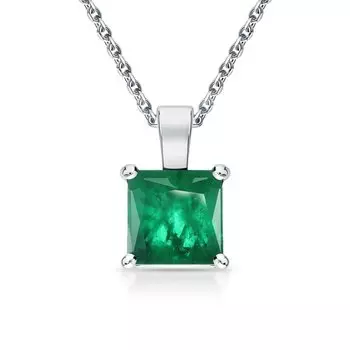 Серебряное шейное украшение с агатом природным