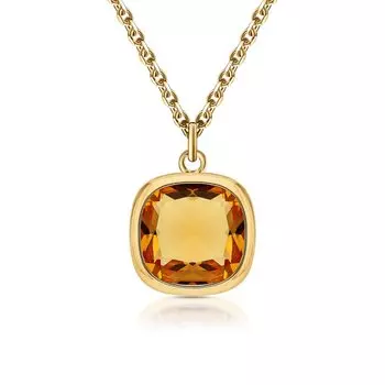 Серебряное шейное украшение с алпанитом