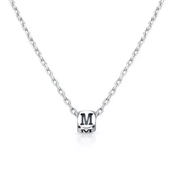 Серебряное шейное украшение с эмалью