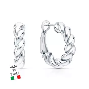 Серебряные серьги