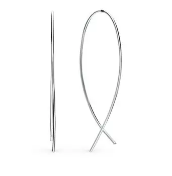 Серебряные серьги