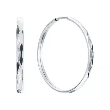 Серебряные серьги