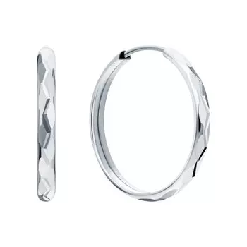 Серебряные серьги