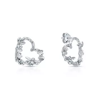 Серебряные серьги