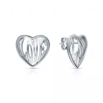 Серебряные серьги