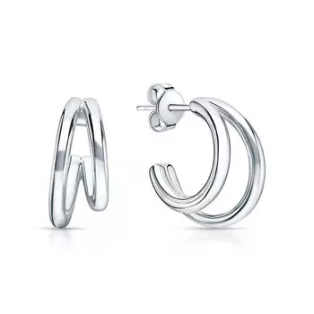 Серебряные серьги