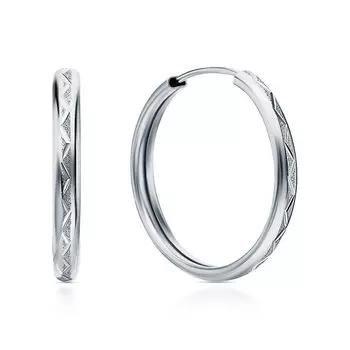 Серебряные серьги