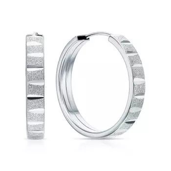 Серебряные серьги