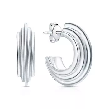 Серебряные серьги