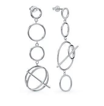 Серебряные серьги