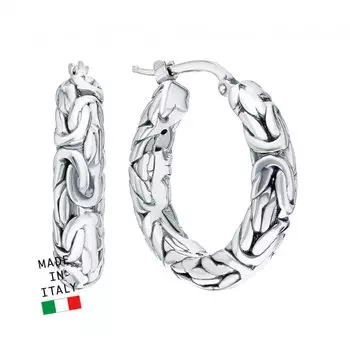 Серебряные серьги