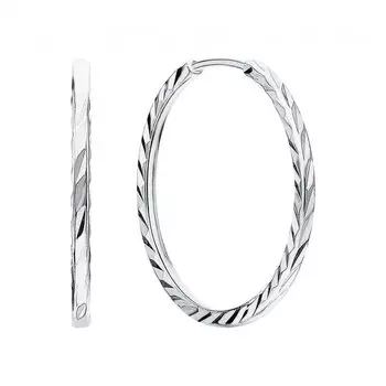 Серебряные серьги