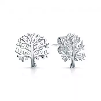 Серебряные серьги