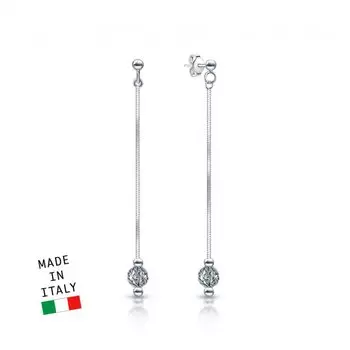 Серебряные серьги