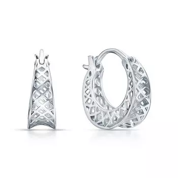 Серебряные серьги