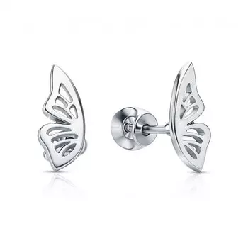 Серебряные серьги