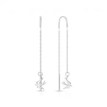 Серебряные серьги