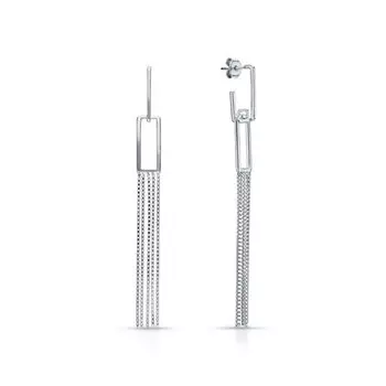 Серебряные серьги