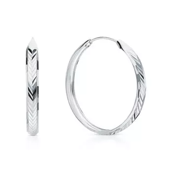 Серебряные серьги