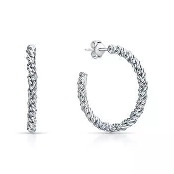 Серебряные серьги