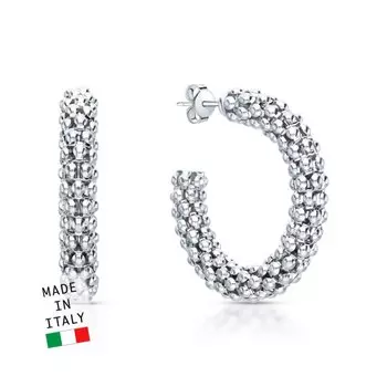 Серебряные серьги