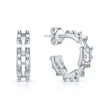 Серебряные серьги