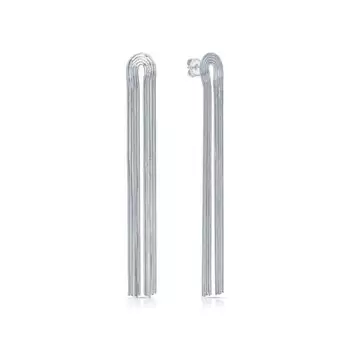 Серебряные серьги