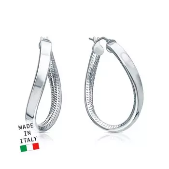 Серебряные серьги