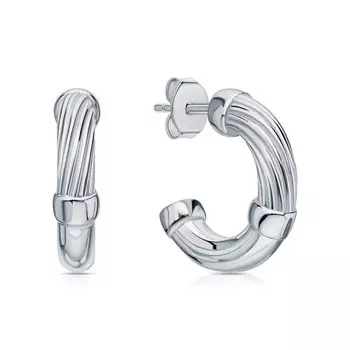 Серебряные серьги