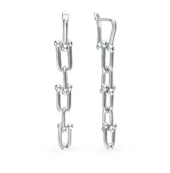 Серебряные серьги