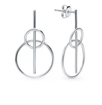 Серебряные серьги