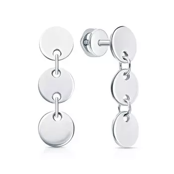 Серебряные серьги