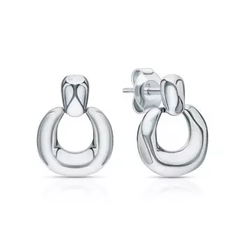 Серебряные серьги