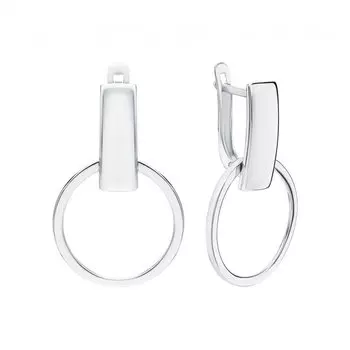 Серебряные серьги