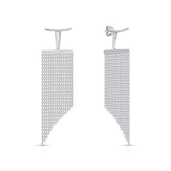 Серебряные серьги