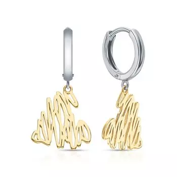 Серебряные серьги