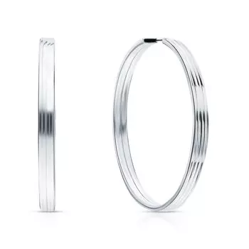 Серебряные серьги