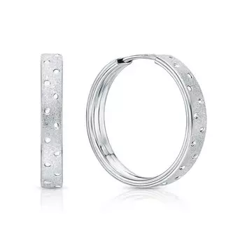 Серебряные серьги