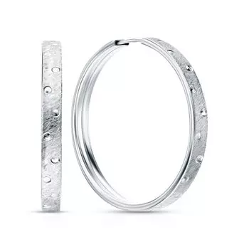 Серебряные серьги