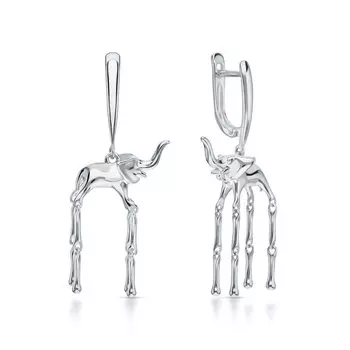 Серебряные серьги