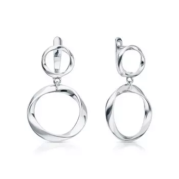 Серебряные серьги